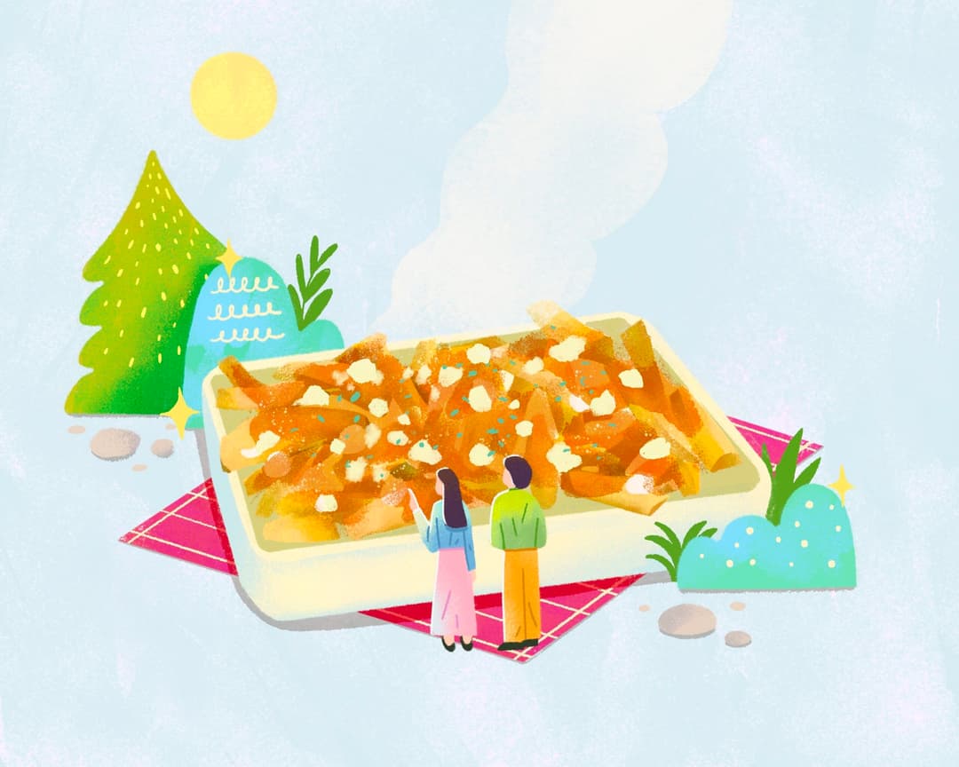 Poutineillustration