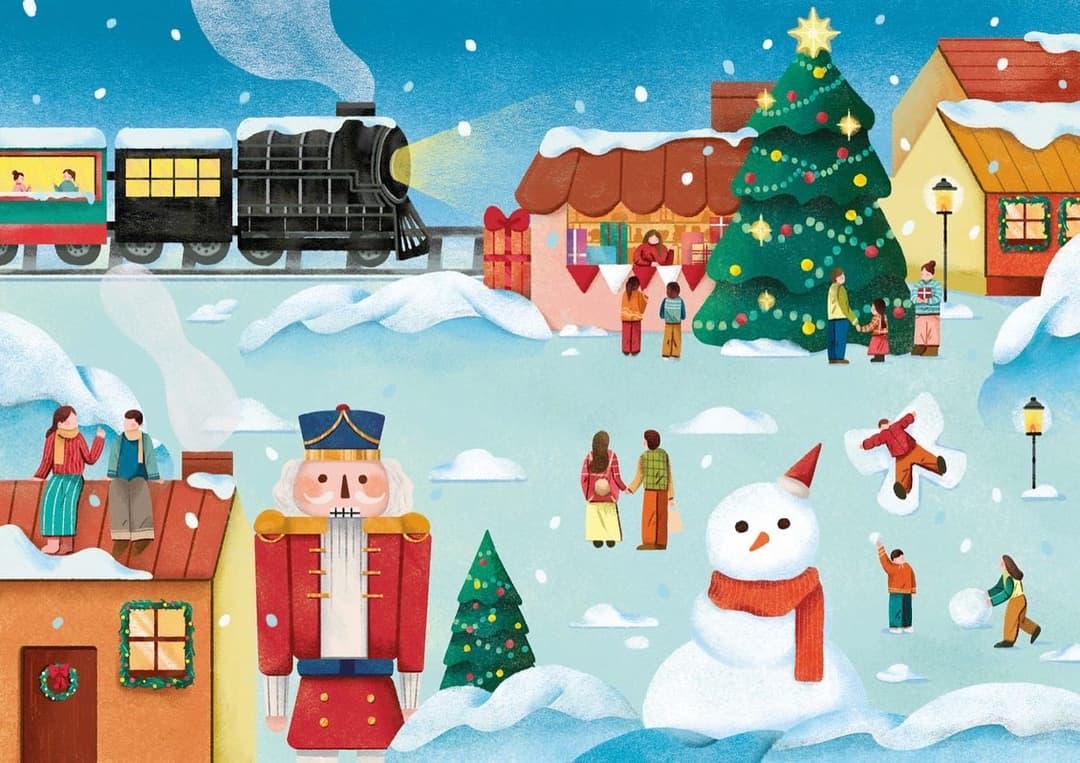 2022 Xmas cardillustration