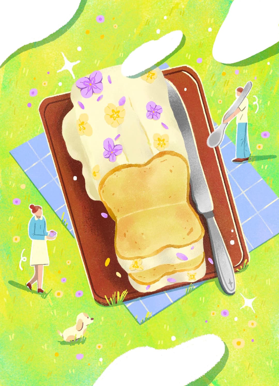 Spring Picnicillustration