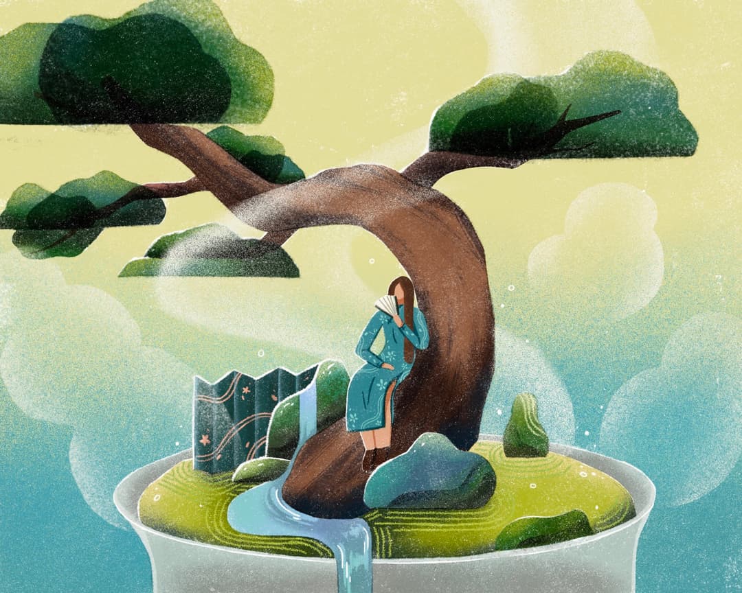 The Tea Girlillustration