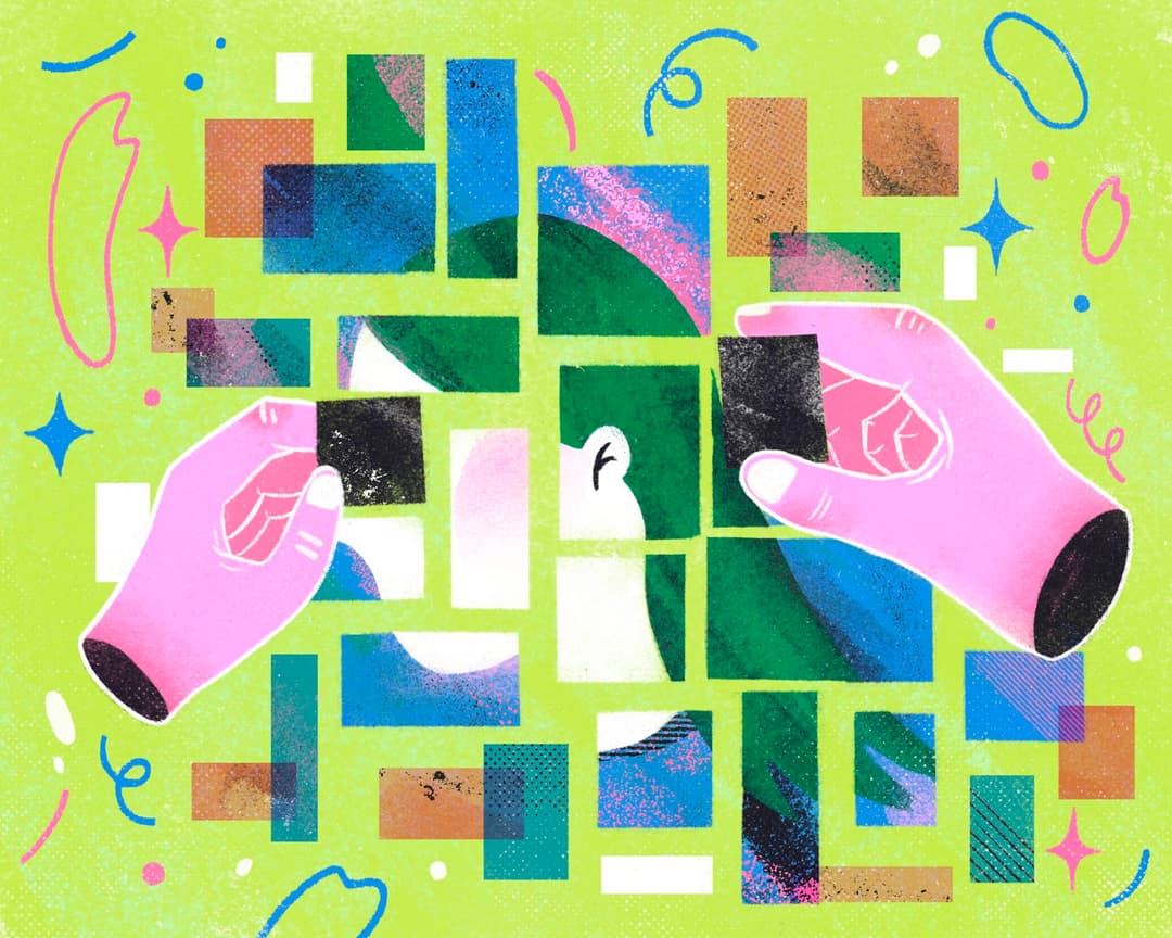 Puzzle Mindillustration