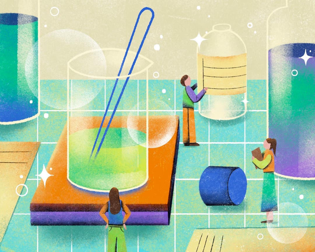 The perfume labillustration